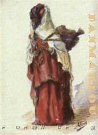 EDOUARD HERZIG LA PORTEUSE MAROCAINE A LA ROBE ROUGE.jpg